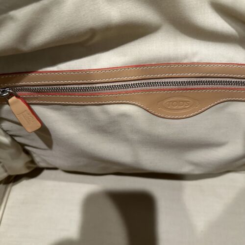 Bolsa de equipaje de lona Tod's de cuero para pasar la noche - Imagen 12 de 20