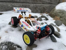 Kyosho Mini Z Buggy MB-010, RTR Carbon Fiber, Ricky Bobby, Talladega Nights
