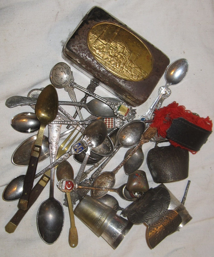 Lot De Cuillères De Pêche Anciennes Pour Brochet - Eau Douce - France