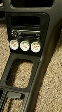 DASH FINISHER GAUGE POD Radio Bezel Shifter Bezel for 89-94 Nissan 240sx s13 