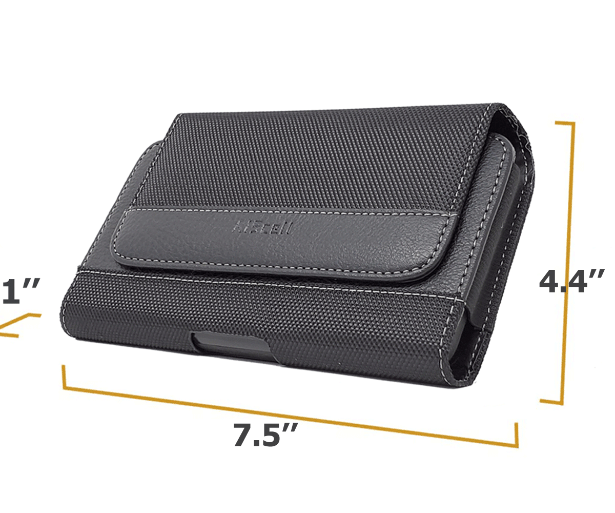 Cell Phone Pouch Tactical Holster Metal Belt Clip Loop Rugged Case (6 sizes) - Picture 40 of 57