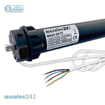 30Nm Markisenmotor Markisenantrieb Motor Markise f. Rund Welle 63, 70, 78,  85 mm | eBay.de