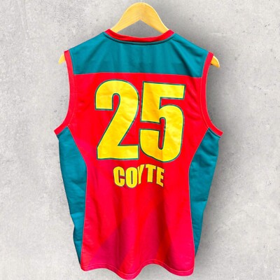 SARAH COYTE TASMANIAN TIGERS PLAYING VEST PLAYER ISSUED WORN ladies 12/Medium 