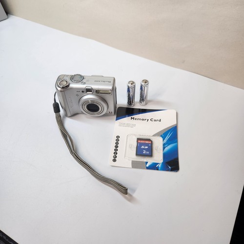 Canon PowerShot A510 3.2MP Digital Camera + New Accessories Bundle TESTED Great