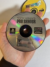 Tony Hawk Pro Skater 1 & 2 - PS1 Game Lot - PlayStation 1 - Discs Only - Tested