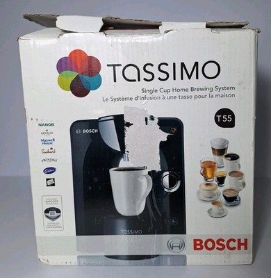 Bosch Tassimo Single Cup Brewing System T55 Bosch Coffee Maker NIB  TAS5542UC | eBay