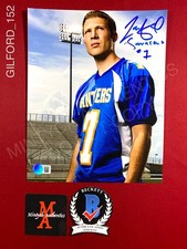 Zach Gilford signed 8x10 photo Friday Night Lights Matt Saracen Beckett COA