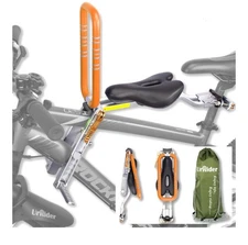 UrRider Child Bike Seat Front Mount | Foldable Portable Bicycle Toddler Seat 