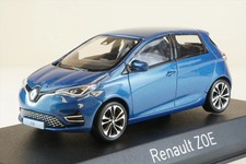 Norev 1/43 Renault Zoe 2020 Thunder Blue Diecast Model Car 517566