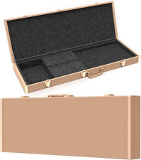 Bass Guitar Hard Shell Case with Lock for Square Electric Bass Guitar 45In Bass