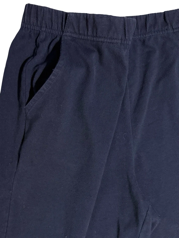 WHITE STAG Navy Blue Elastic Waist Pull On Pants Women's Size M Petite (8P-10P) - Image 3 of 4