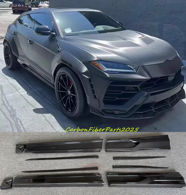 For Lamborghini Urus 2018-2024 Upgradation Real Carbon Fiber Sideskirts 10pcs