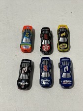 Vintage 1990's Hasbro Micro Machine NASCAR Mini Race Car  Lot of 6