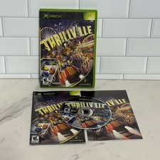Thrillville (Microsoft Xbox, 2006) CIB With Manual And Instruction Sheet