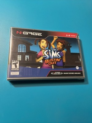 The Sims Bustin' Out 2004 Sealed for Nokia N Gage Sealed