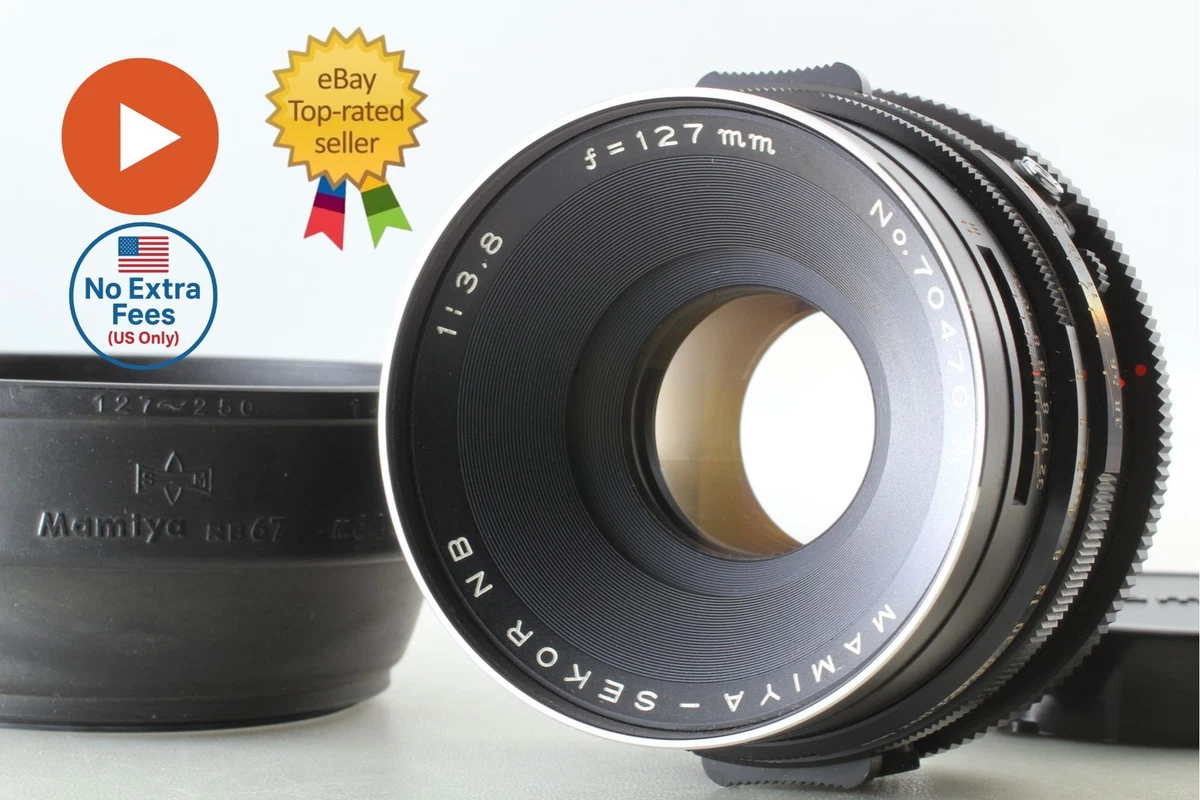 ★美品★マミヤ RB67 / SEKOR f3.8 127mm#1953 25+ Mamiya f/3.8 Camera Lenses 127mm Focal for sale | Updated Oct 2026