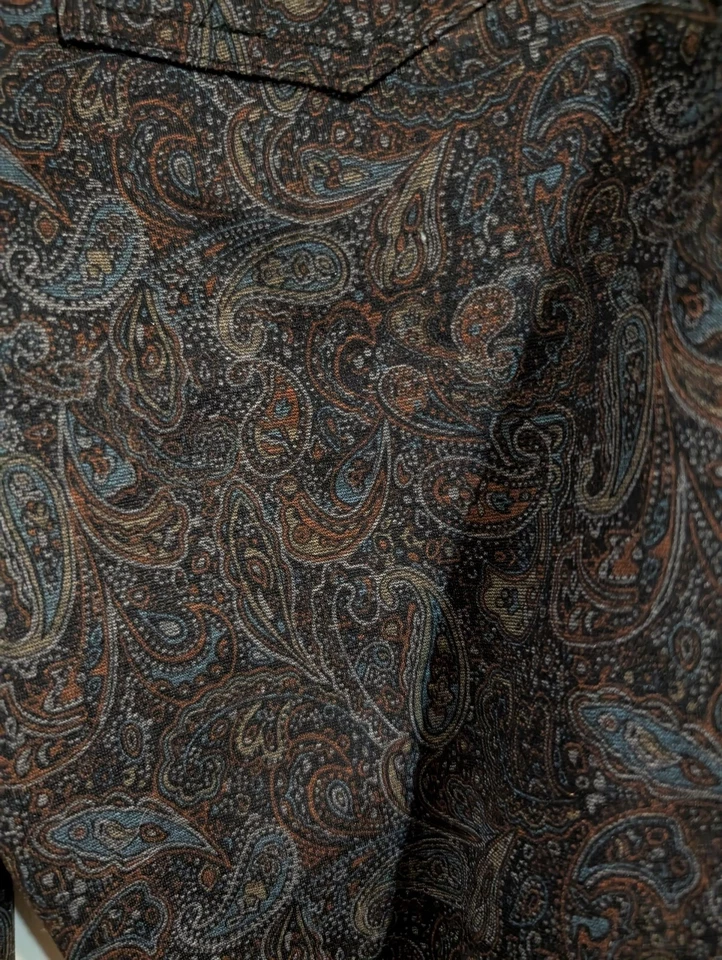 NWT Women's Size 0 Paisley Waist 24X26 Inches Inseam 30 " Leggings Hip Pockets - Image 4 of 4