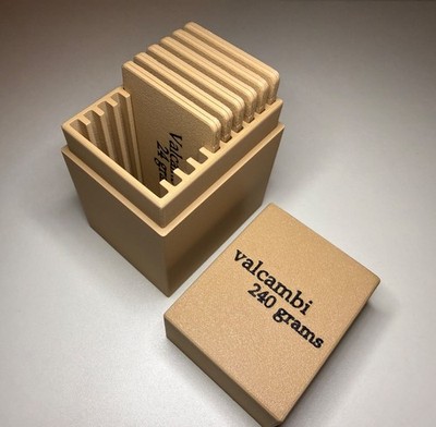 10 case holder (Tan) with 10 of our 1 gram Valcambi 24g cases/Wallets