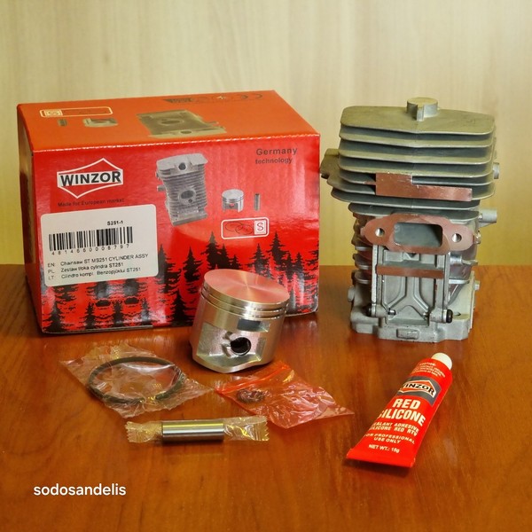 44Mm Zylinder & Kolben Kit FüR Stihl MS251 2-MIX; MS251; MotorsäGen #11430201207-image
