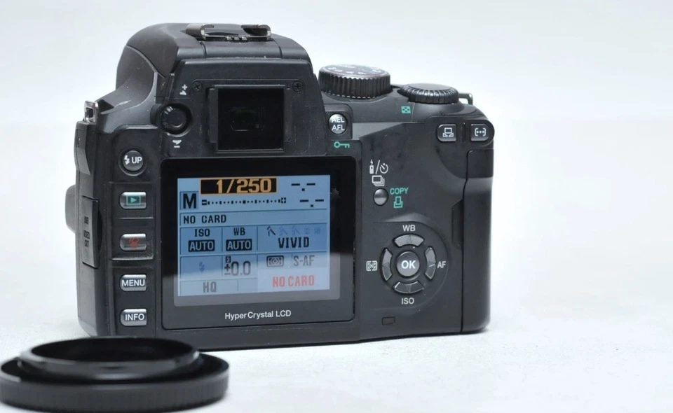 Corpo da câmera Olympus E-500 8MP quatro terços DSLR 709 - Imagem 3 de 4