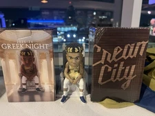 2025 Milwaukee Bucks Giannis Antetokounmpo Greek Theme Night Bobblehead SGA 