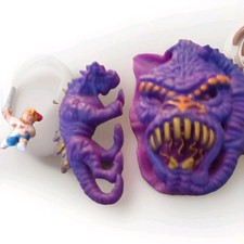 Mighty Max Basilisk Monster Head Bluebird 1994 Vintage Toy Playset Rare
