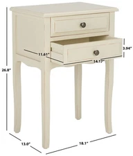 Safavieh LORI END TABLE, Reduced Price 2172773352 AMH6576E