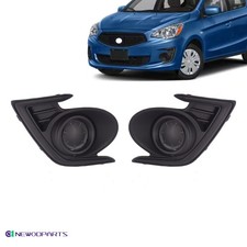 For Mitsubishi Mirage G4 2017-2020 Front Bumper Fog Light Lamp Bezel Cover Lh Rh For Mitsubishi Mirage G4 2017-2020 Front Bumper Fog Light Lamp Bezel Cover Lh Rh