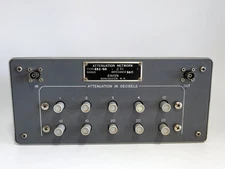 DAVEN MODEL 651-50 0-100 db 1 STEPS RF ATTENUATION NETWORK WITH BNC CONNECTORS