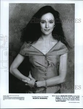 1989 Press Photo Actress Madeleine Stowe in "Worth Winning" Movie - hcq11724