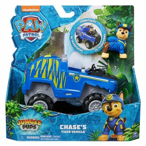 Macchina a giocattolo The Paw Patrol Jungle Multicolore Nero/Blu - Foto 1 di 10