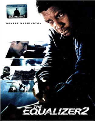 NEW The Equalizer 2 XL Full Slip SteelBook Blu-ray [2018] Film Arena FAC#111