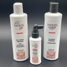 NIOXIN System 3 Kit 10.1oz Cleanser / 10.1oz Scalp Therapy / 3.38oz Treatment