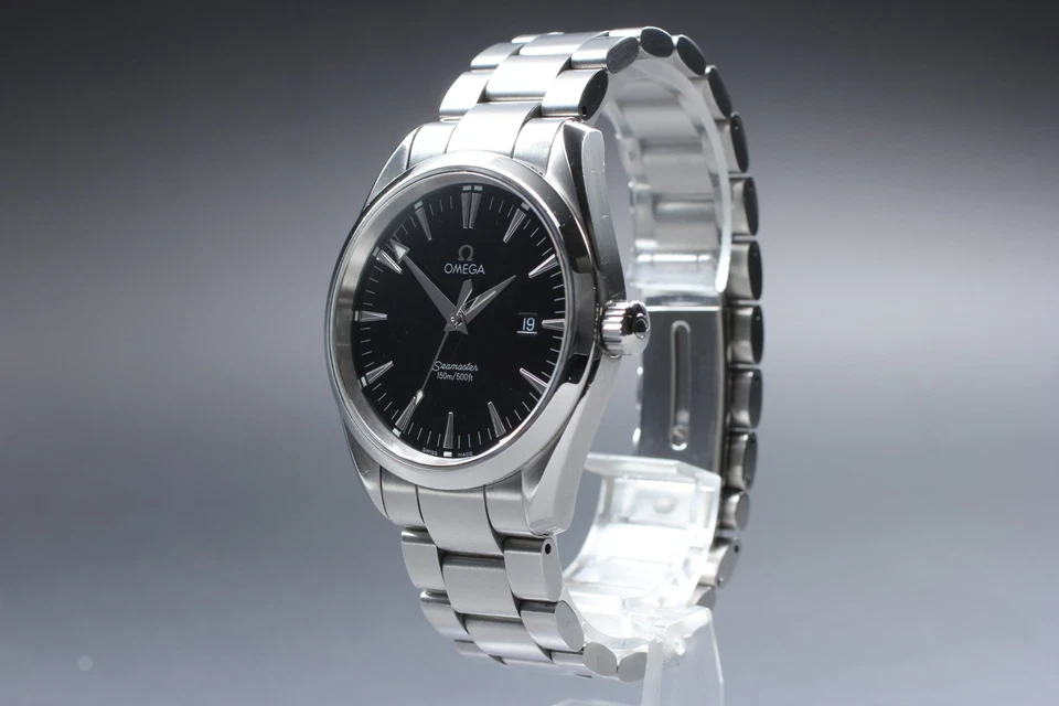 ⏯️[N MINT w/Box] OMEGA Seamaster Aqua Terra 2517.50 Black QZ Men From JAPAN W706 - Image 4 of 4