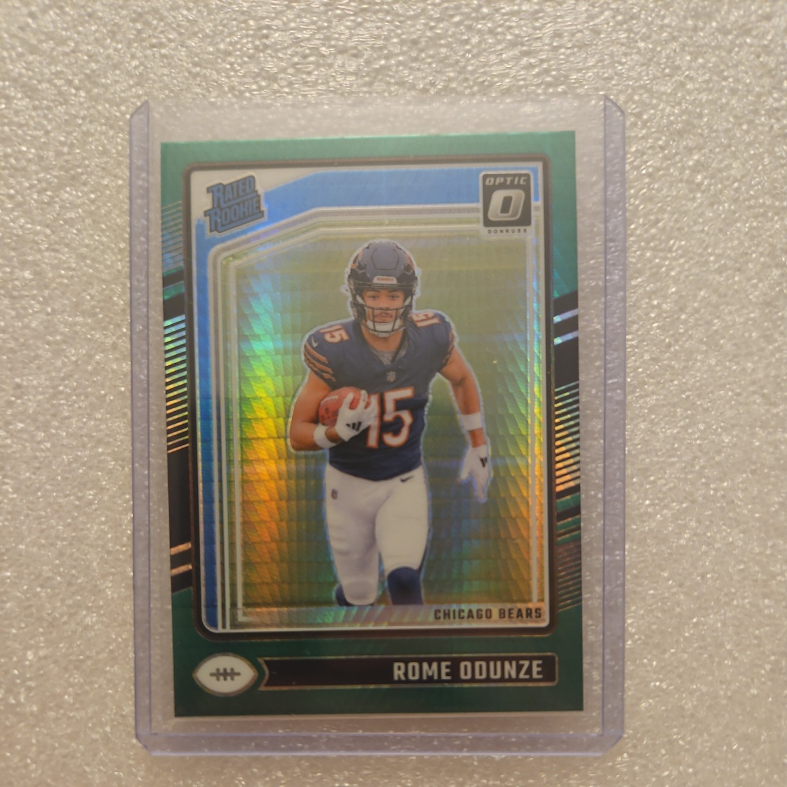 2024 Donruss Optic - Rome Odunze #286 - Green Hyper