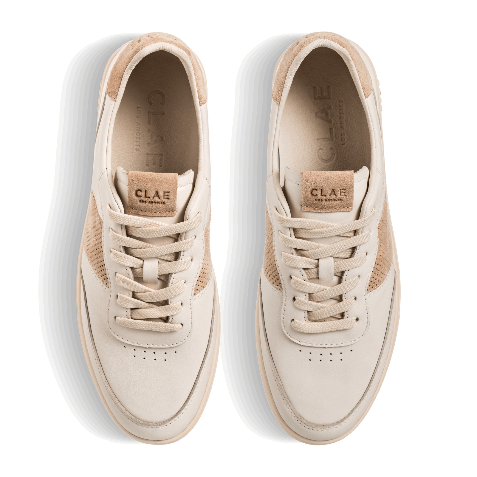 CLAE Davis Leather Court Sneakers image 3