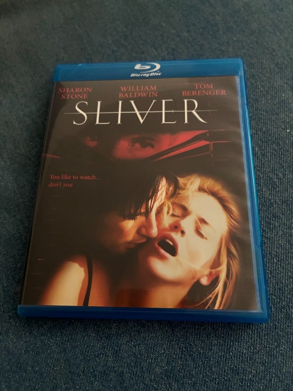 Sliver  - (1993) Sharon Stone, William Baldwin, Tom Berenger (Blu-ray 2013) !!