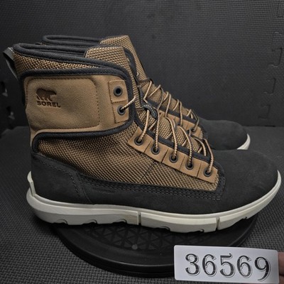 Sorel Boots Mens Size 11.5 Brown Suede Waterproof Lace Up Winter Snow NM4808-253