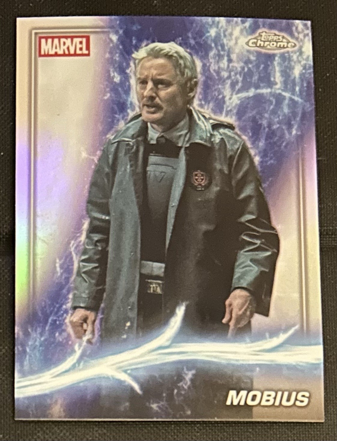 2025 Topps Chrome Marvel Studios Refractor Mobius #103