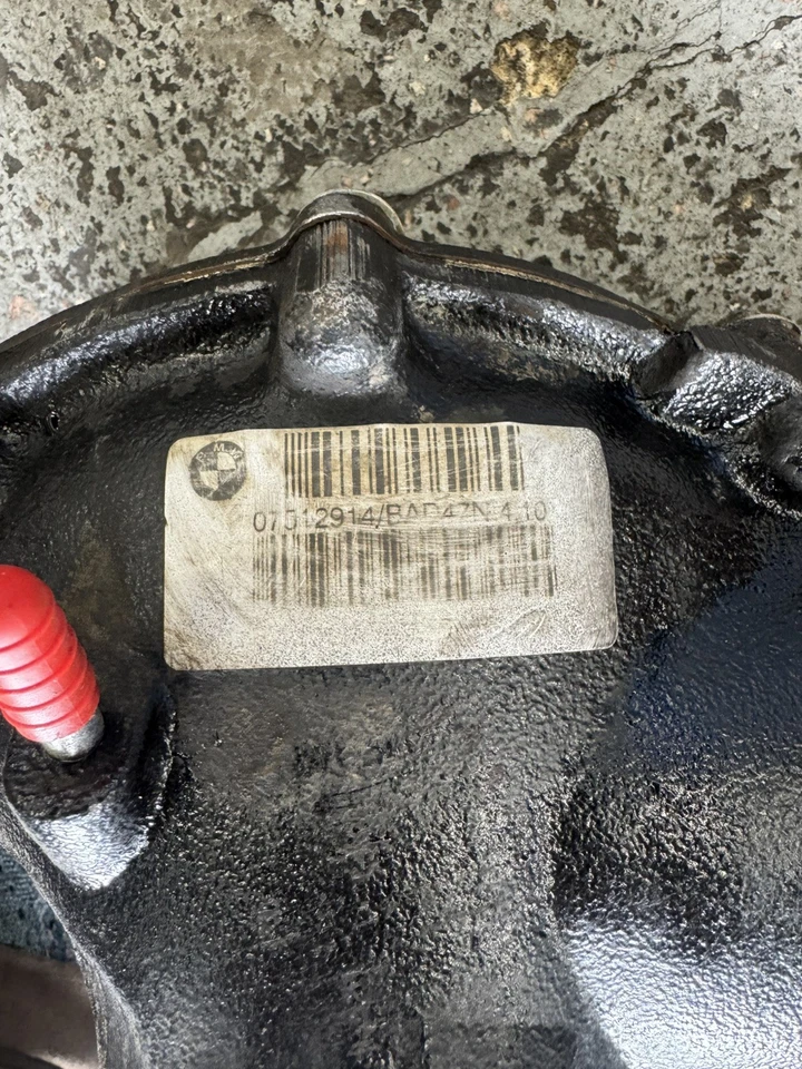 2003-2006 BMW X5 3.0 Front Differential Carrier 4.10 Ratio 31507523044 OEM Used - Image 3 of 3