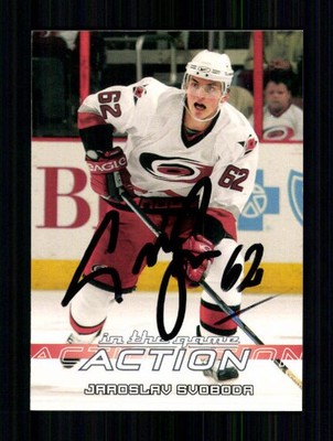 Jaroslav Svoboda NHL USA Traiding Card Original Signiert + A 253088
