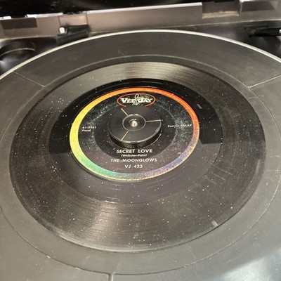 The Moonglows 45 Secret Love / Real Gone Mama R&B Doo Wop EX