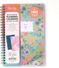 Gen Z 2026 Weekly and Monthly Planner Calendar, January 2026 - December 2026, 5"