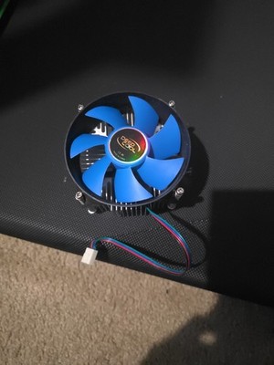 Deep Cool Blue Cpu Cooler Fan