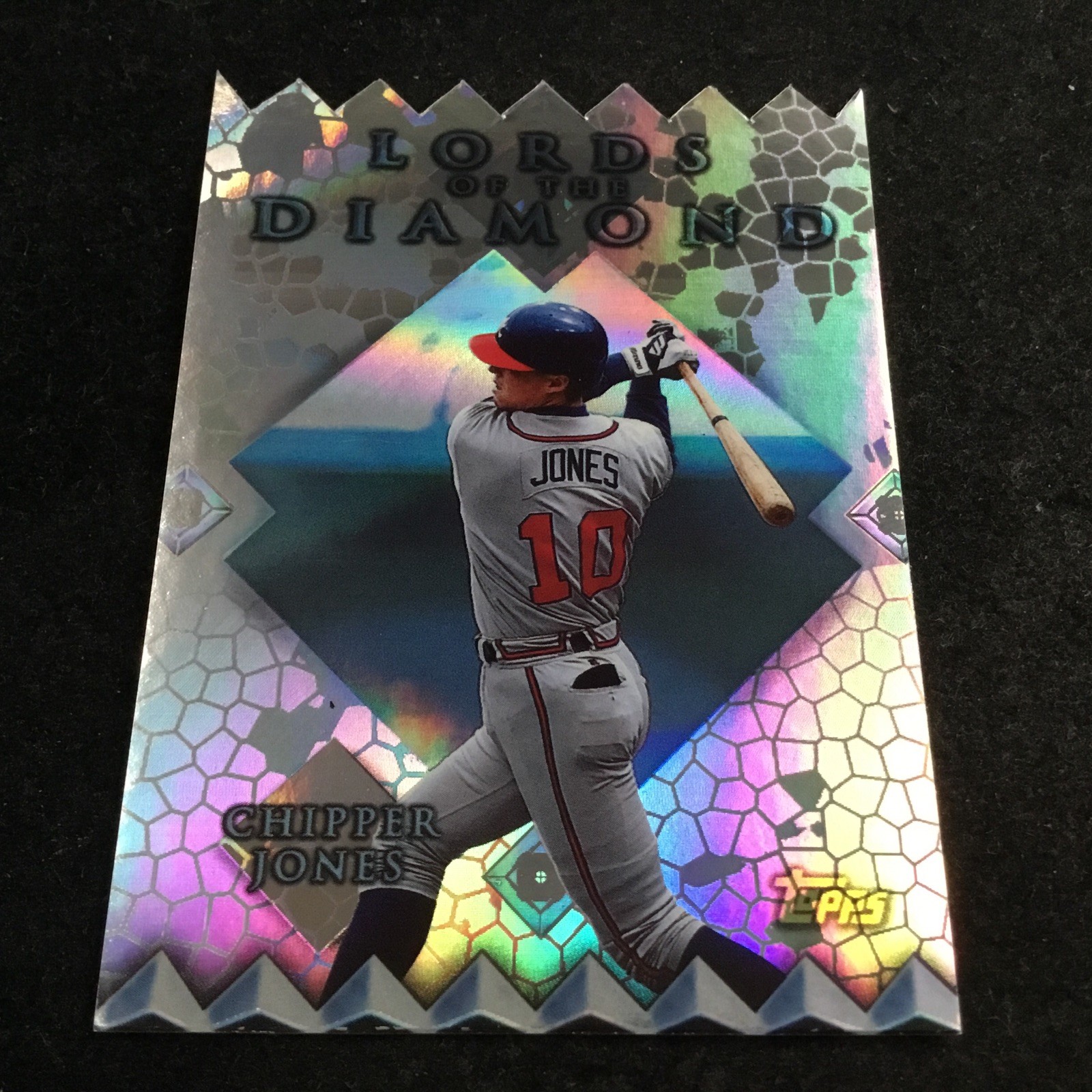 1998 Topps Lords of the Diamond #LD2 Chipper Jones HOF Atlanta Braves