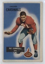 1955 Bowman Pat Summerall #52 11z5