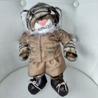 Australia Zoo Khan The Tiger mascot plush soft stuffed toy 32cm Steve Irwin
