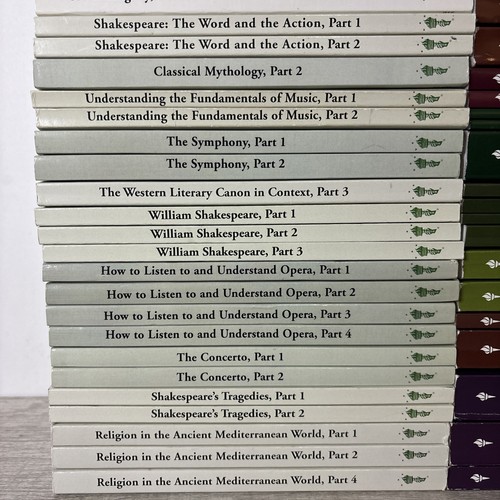 THE GREAT COURSES 52-Book Lot by The Teaching Company - Music, Religion, Lit… - Imagen 3 de 18