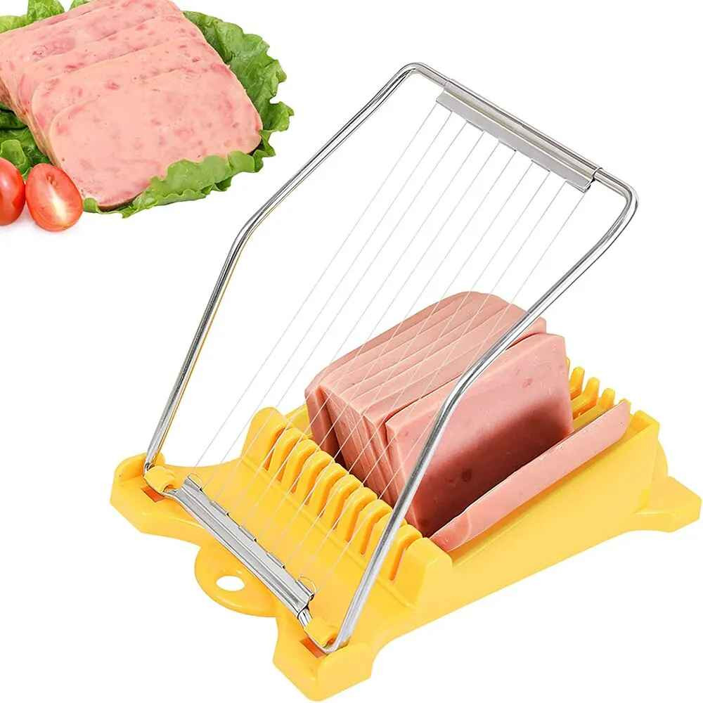 Cortador de huevos de spam de carne para almuerzo herramienta de cocina multiusos para plátanos