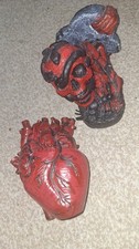 Goth Skelett Ornament Statue